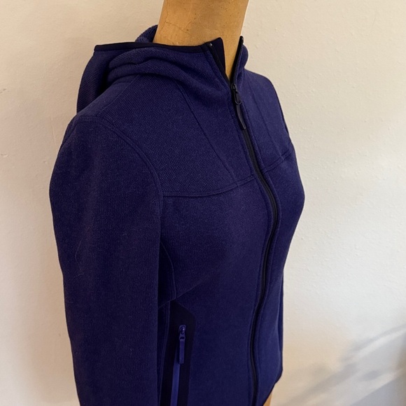 Arc'teryx sz XS Covert Hoodie fleece polar tech Deep Blue Ski Jacket - Picture 8 of 13